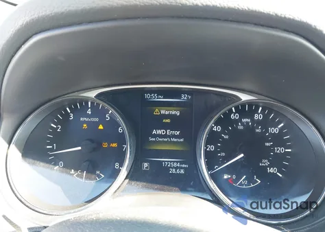 2016 Nissan Rogue Sv из США, поврежденный, VIN 5N1AT2MVXGC796872